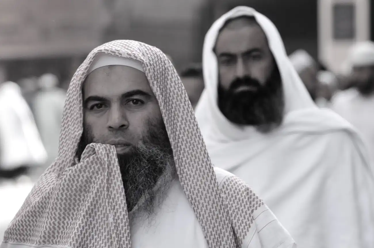 Peregrinos durante el Hajj